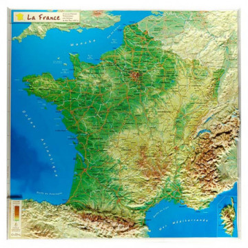 carte géorelief france