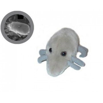 acarien giantmicrobes peluche microbe