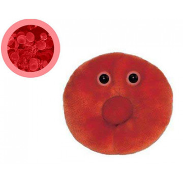 globule rouge peluche microbes giantmicrobes