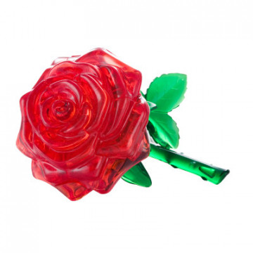 puzzle crystal 3d rose