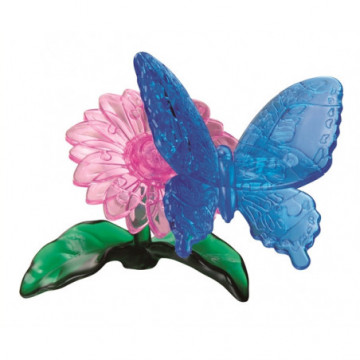 puzzle 3D crystal papillon