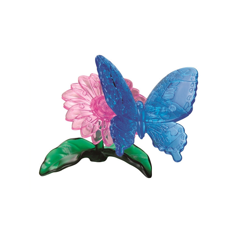 puzzle 3D crystal papillon