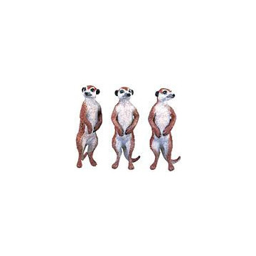 3 Figurines Suricates