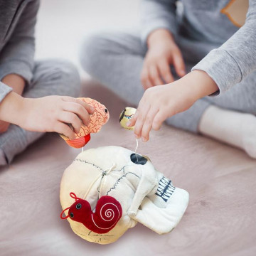 Giantmicrobes Deluxe Skull with Minis